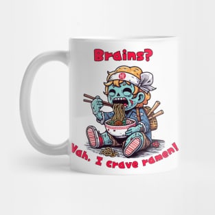 Ramen life zombie Mug